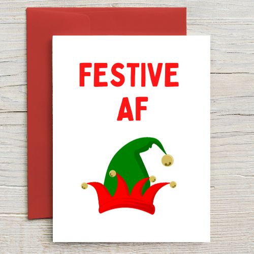 24 Packs Funny Christmas Cards