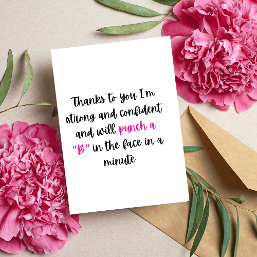 Funny Mother's Day Card - Savvy Mom and Co.