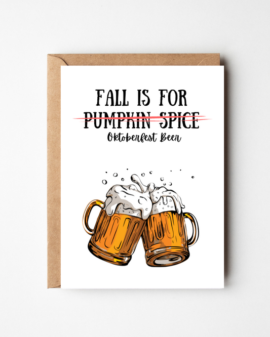Fall is for Oktoberfest Beer! (Not Pumpkin Spice)