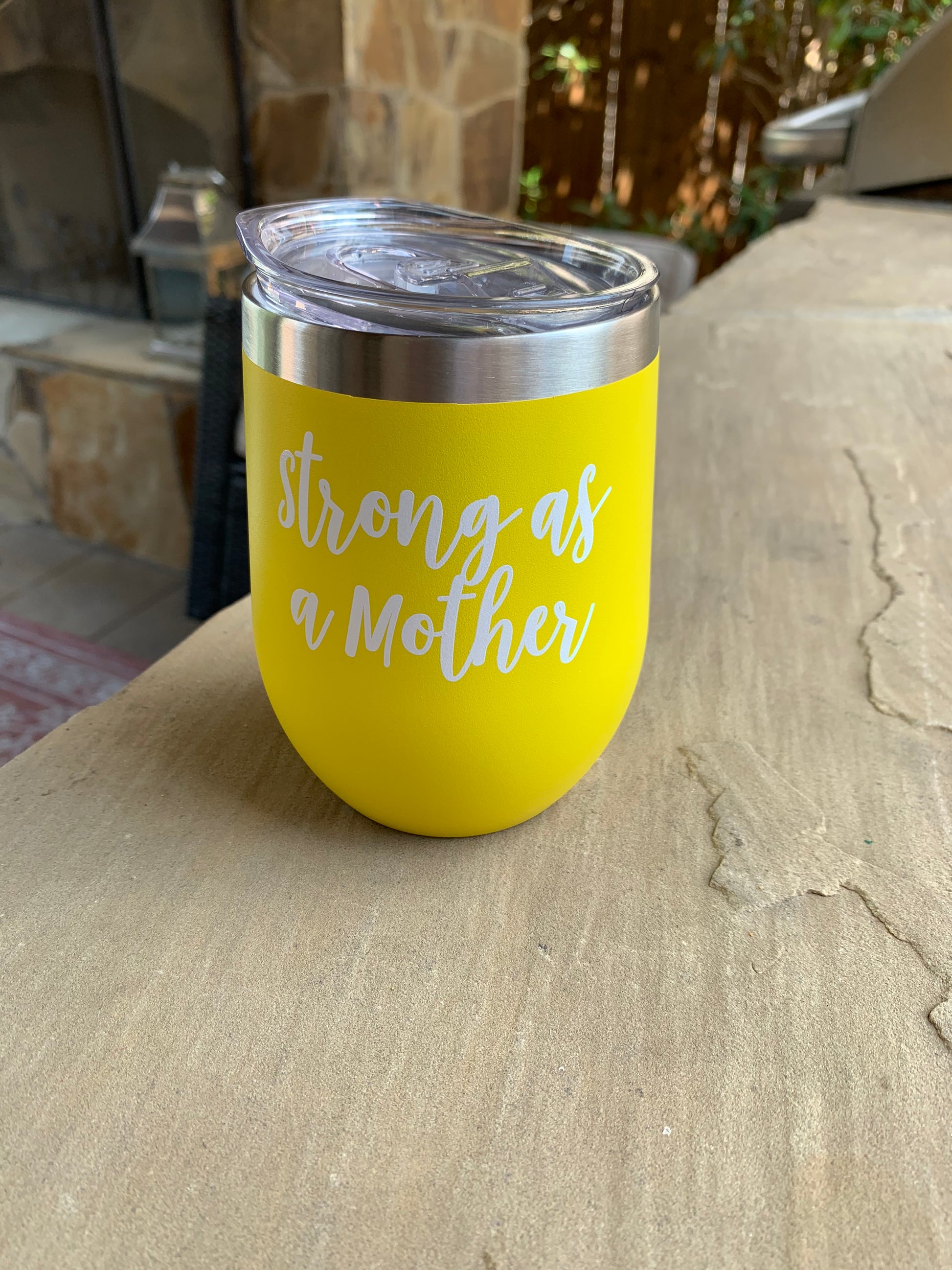 Strong as a Mother Tumbler - Savvy Mom and Co.