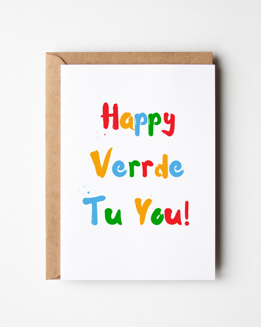 Feliz Cumpleano - Funny Spanish Happy Birthday Card