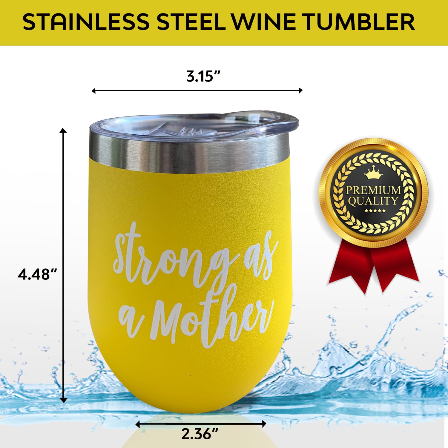 Strong as a Mother Tumbler - Savvy Mom and Co.
